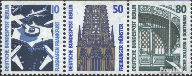 Sellos de colección Berlín w85 coleccionismo postal alemán 1989 monumentos antiguos