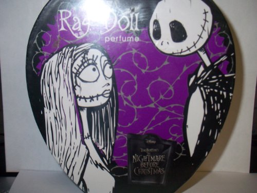 Nightmare Sally Rag Doll Perfume Heart Shaped Valentine Box