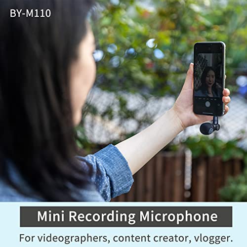 Boya Condenser Microphone, By-M110 Plug And Play Mic With Omnidirectional Condenser For Smartphones, Computer, Pc, Laptop, Tablet, Youtube, Facebook, Tiktok #TOP1