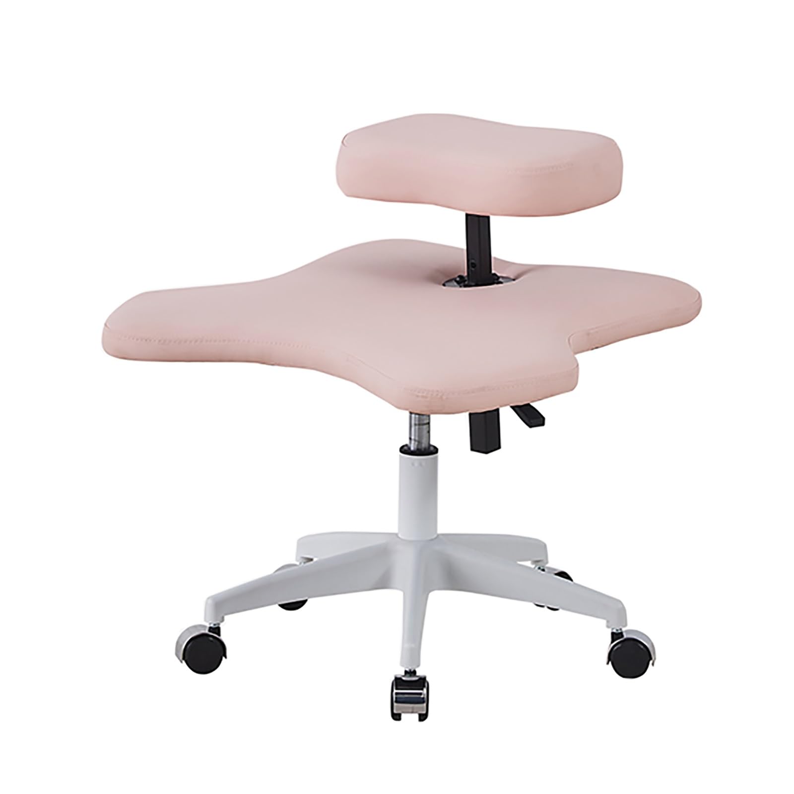 Chaise à Genoux, Chaise de méditation avec roulettes, Chaise de Bureau à Domicile, siège Ergonomique correcteur de Posture (Rose Taille Unique), Rose-Taille Unique