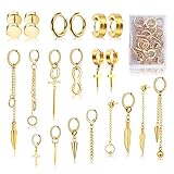 FIFATA Cross Dangle Earrings - 20 Pieces