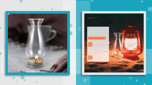 Glas Lampenschirm Für Öllampen – Transparent, Retro-Design, Für Camping & Wohnraum-Deko