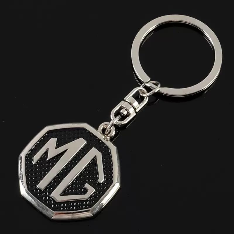 1pc Fit MG Car Logo Keychain Keyring,Car Key Chain Key Ring Replacement for Car Key Fob,Car Key Fob Accessory Men image 3