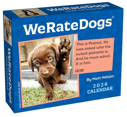 WeRateDogs 2026 Day-to-Day Calendar