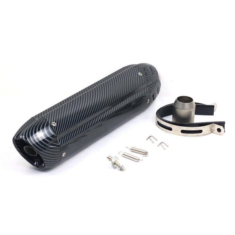 Pot d'échappement 51 mm universel contre la corrosion moto SV650