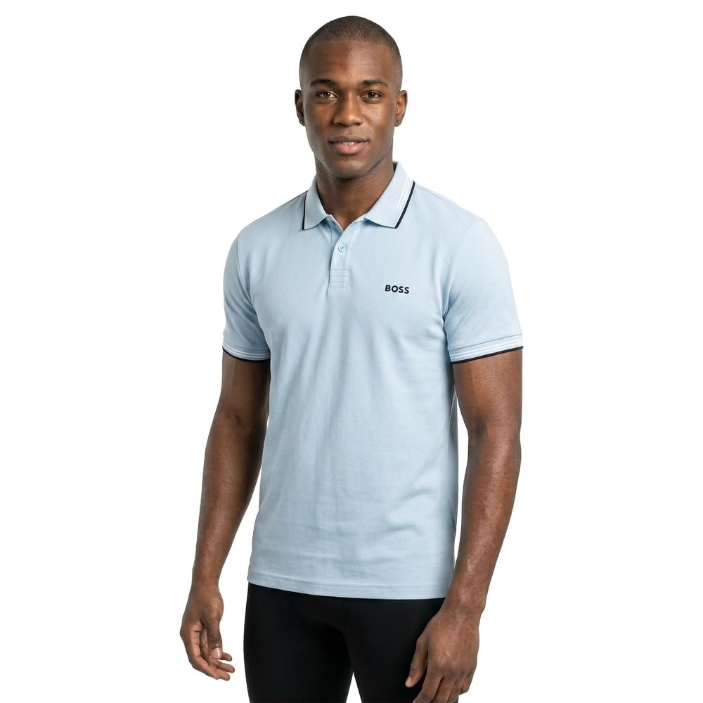 BOSS Polo De Manga Corta Paul 10255848 Green M