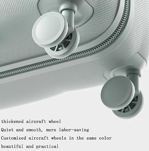 Suitcase, Large-Capacity Password Suitcase Male and Female Students Zipper Suitcase, Boarding Suitcase Trolley Case (Black)3