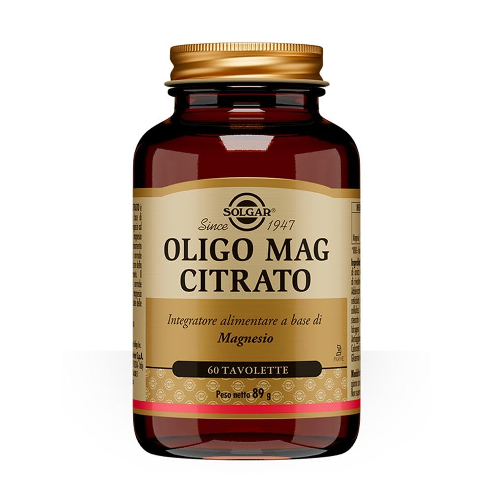  Solgar Oligo Mag Citrate per Adulti - SupplimentiNutrizionali per Fortificare la Vescica
| Solgar Oligo Mag Citrate - 1
