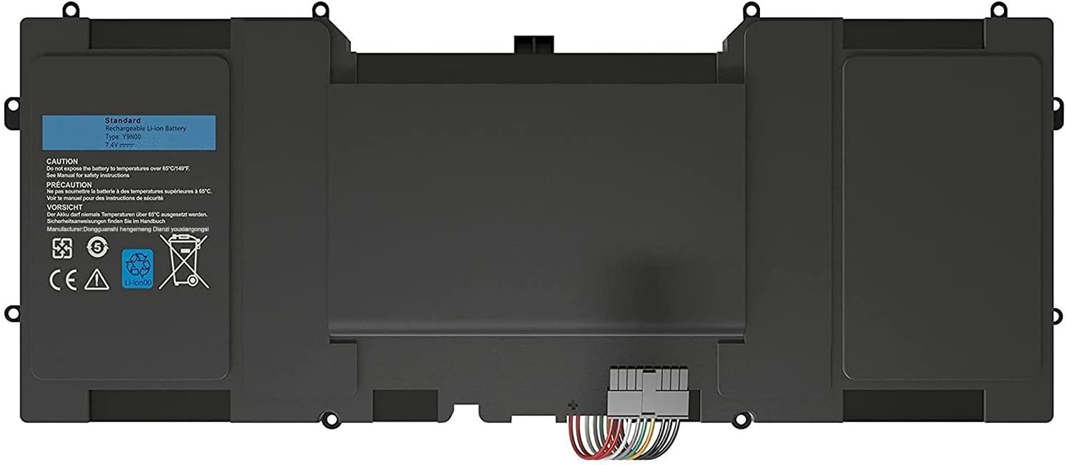 Hubei Y9N00 489XN WV7G0 PKH18 9Q23 Laptop Battery Replacement for Dell XPS 12 XPS 13-l321x XPS 13-l322x XPS L321x Series(7.4V 47Wh)