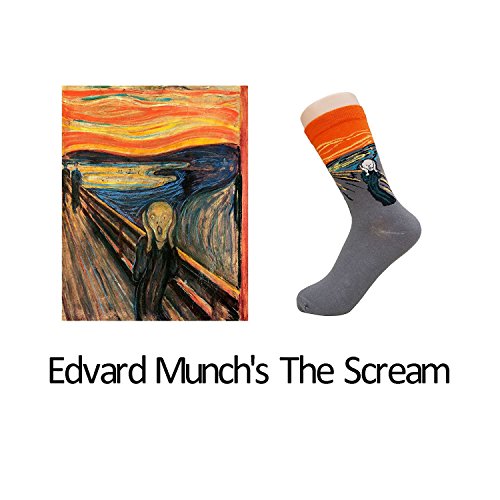 LJ Sport Unisex Calzini Arte Retro Pittura Serie