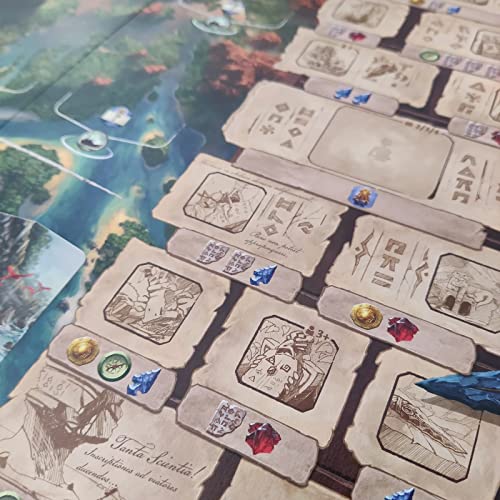 Las Ruinas Perdidas de Arnak CC266 juego sin entreturno Cranio Creations verde 5