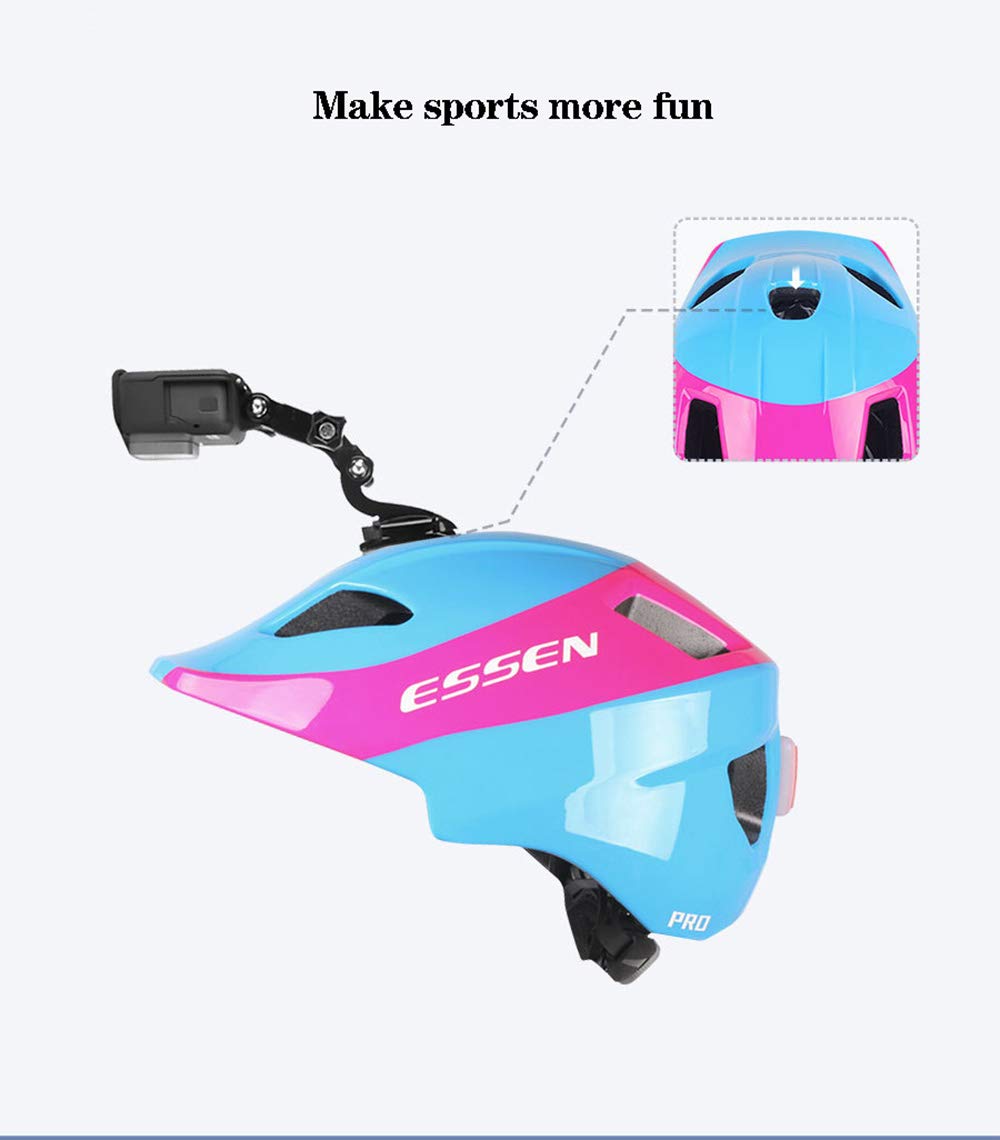 Casco Integral Infantil Casco de Ciclismo Casco de Patinete Ligero Extraíble Protección de Seguridad para Niñas y Niños