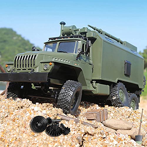 Eje de engranaje metalico de transmision delantera y trasera para coche RC C14 C24 B14 B16 7