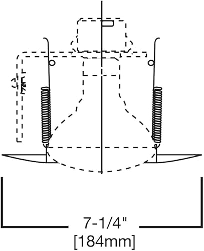 Miniatura 2 de Lámpara de techo empotrada de níquel satinado de 6 pulgadas con borde abierto