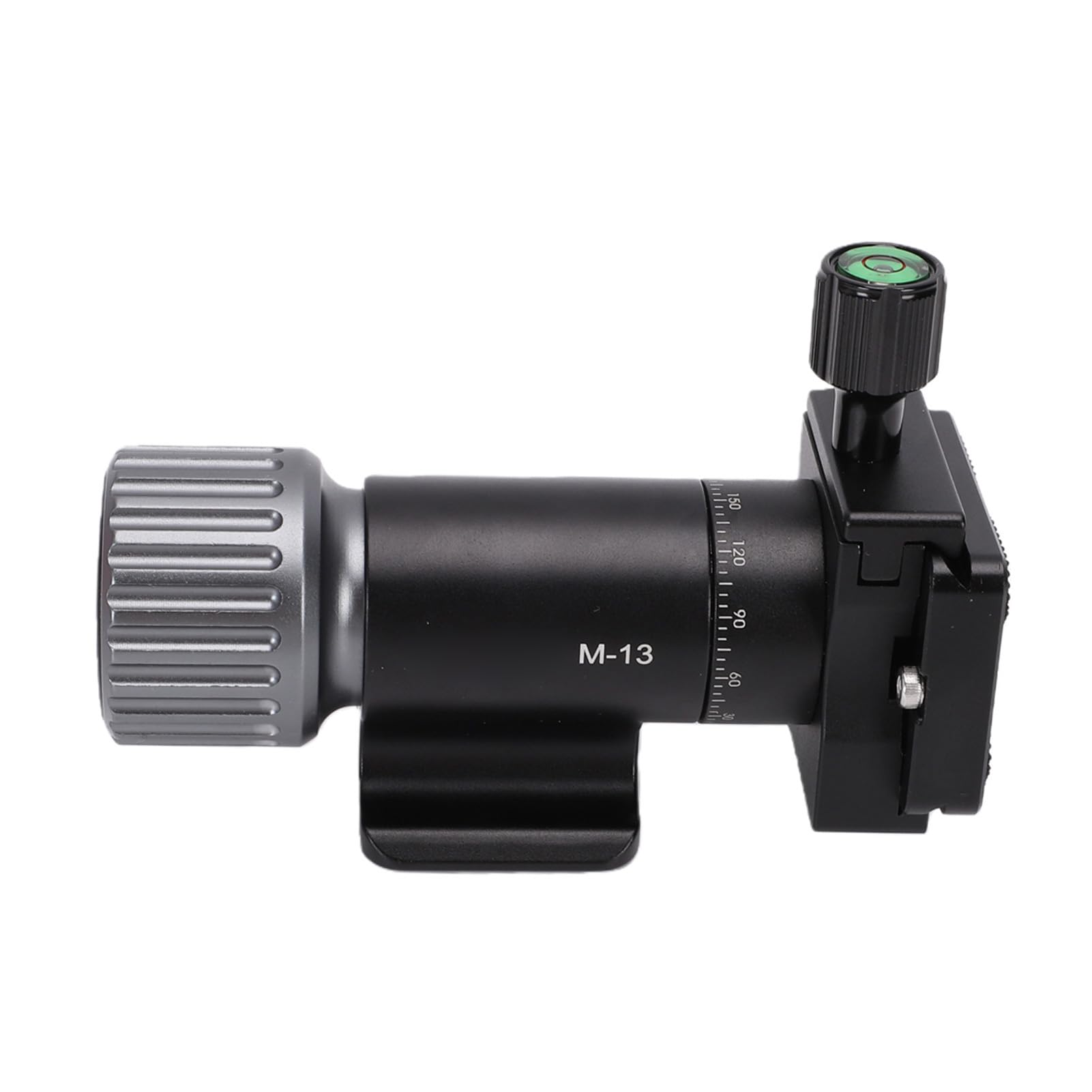Testa Monopiede in Alluminio, Rotazione 360 Gradi, per Fotocamera | Supporta un carico di 10 kg, si adatta alle piastre a sgancio rapido Arca, design compatto