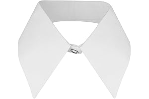 Solid Color Accessories False White Collar Necklace Women's Detachable Lapel for Fashion Clothes