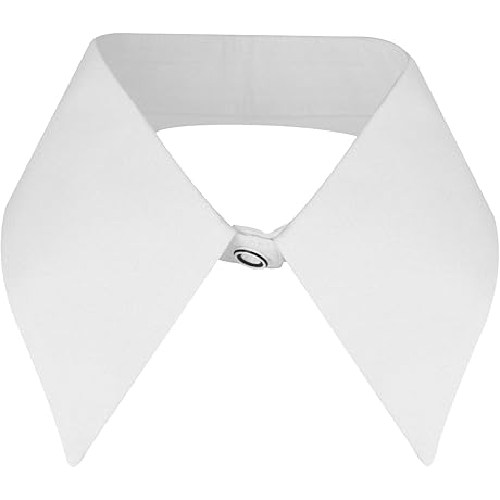 Solid Color Accessories False White Collar Necklace Women's Detachable Lapel for Fashion Clothes