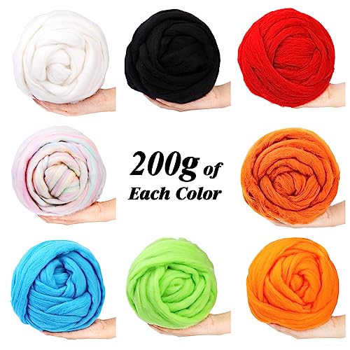 Yizzvb 6737-YZ-A 7.02Oz Wool Roving Yarn thumb #1