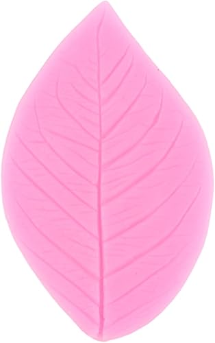 Miniatura 5 de ZiXiang Molde de veteado de silicona para hojas de goma de mascar para pasta de goma, molde de hojas de pasta de goma para decoración de pasteles de