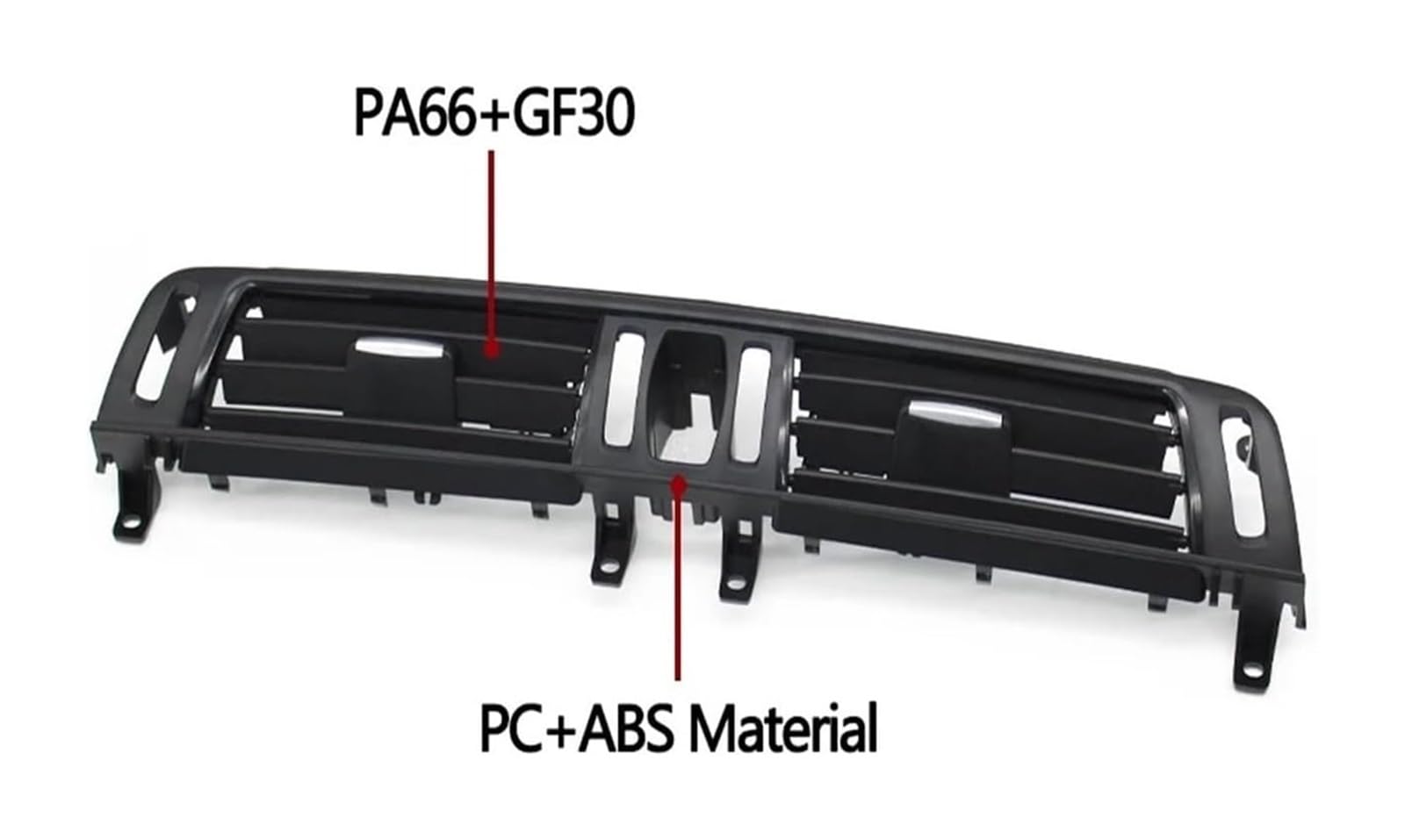 Auto Griglia Bocchette Aria Condizionata Per B&MW X5 X6 X5M X6M F15 F16 F85 F86 Cruscotto Centrale Dell'auto Pannello Di Copertura Della Bocchetta Ventilazione AC 64229253115(Middle)
