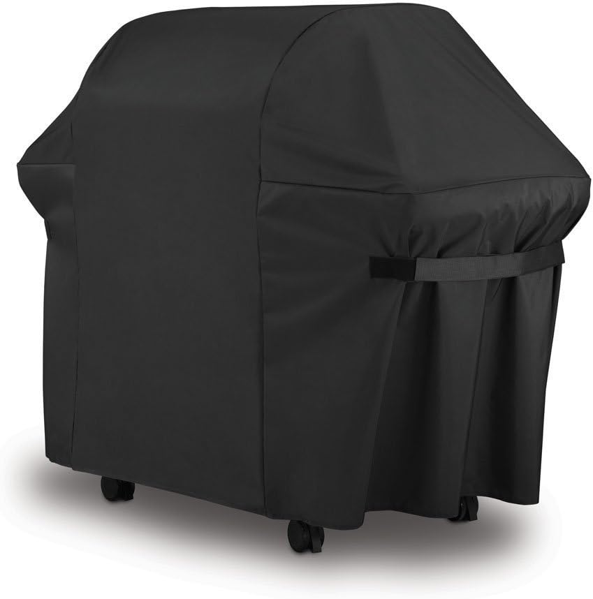 BBQ Gas Grill Cover 7107 for Weber 44x60 in Heavy Duty Waterproof and Weather Resistant Weber Genesis and Spirit Series Outdoor Barbeque Grill Covers by LiBa