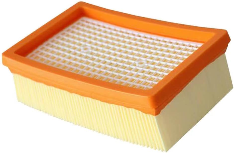 Karcher Vacuum Cleaner Replacement Filter - Paper Filter - Reusable - Fits Karcher MV4, MV5, MV6, WD4, WD5, WD6 - 159x101mm