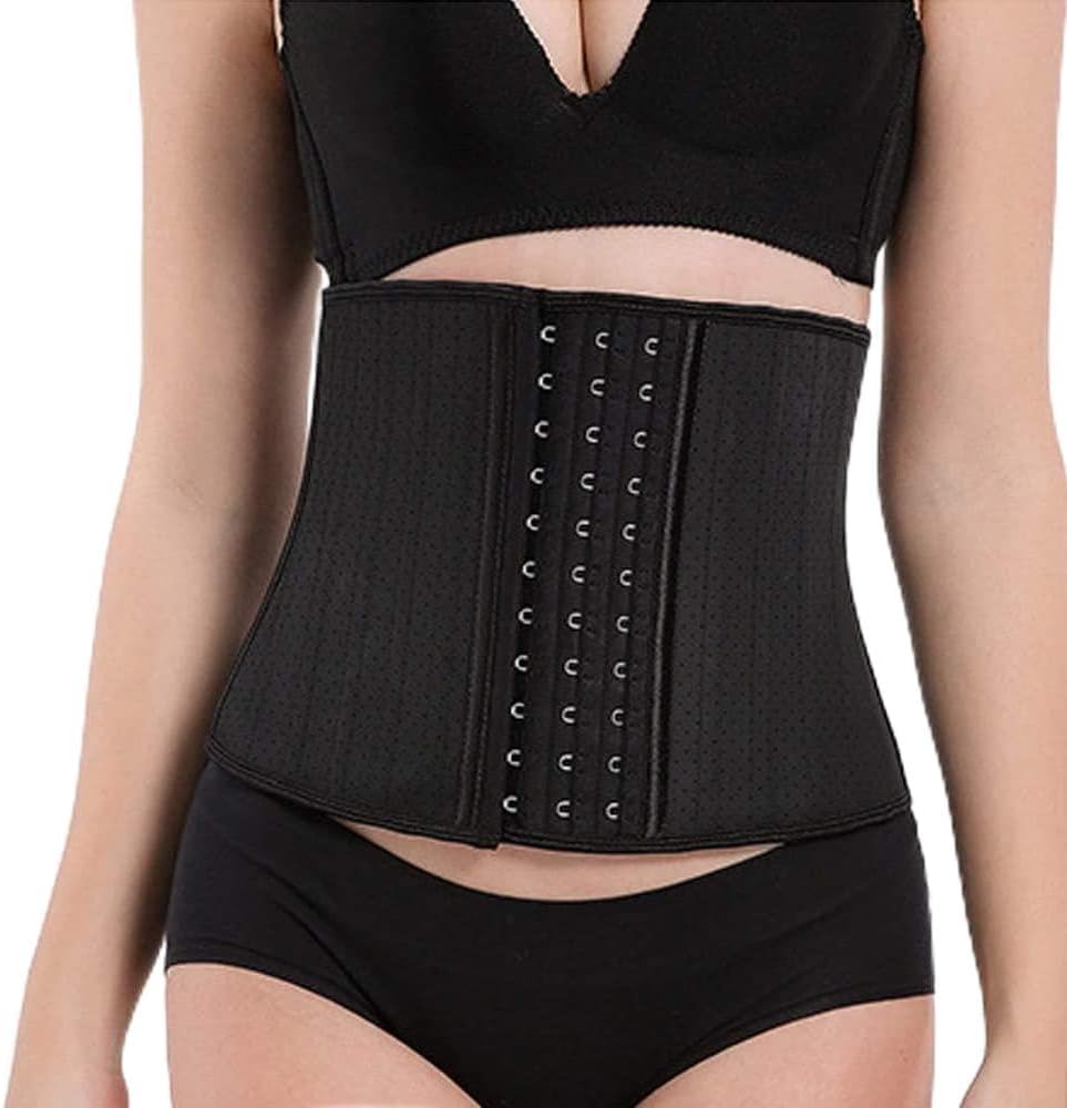 25 Steel Bone Womans Latex Corset Waist Trainer Corset Belt Slimming Sexy Bodyshar Auxiliary Sports