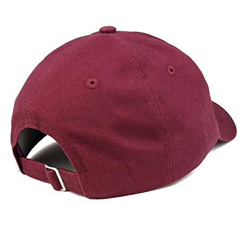 Top Level Apparel Bakersfield California Script Embroidered Low Profile Soft Crown Unisex Baseball Dad Hat Maroon #TOP1