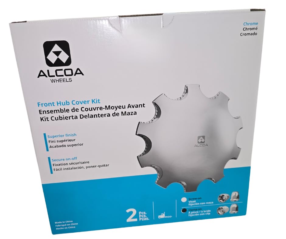 kurupac　F-8950RES/IL Ag970総銀製　18k Amazon.com: Alcoa Front Chrome ABS Plastic Interlocking Hub