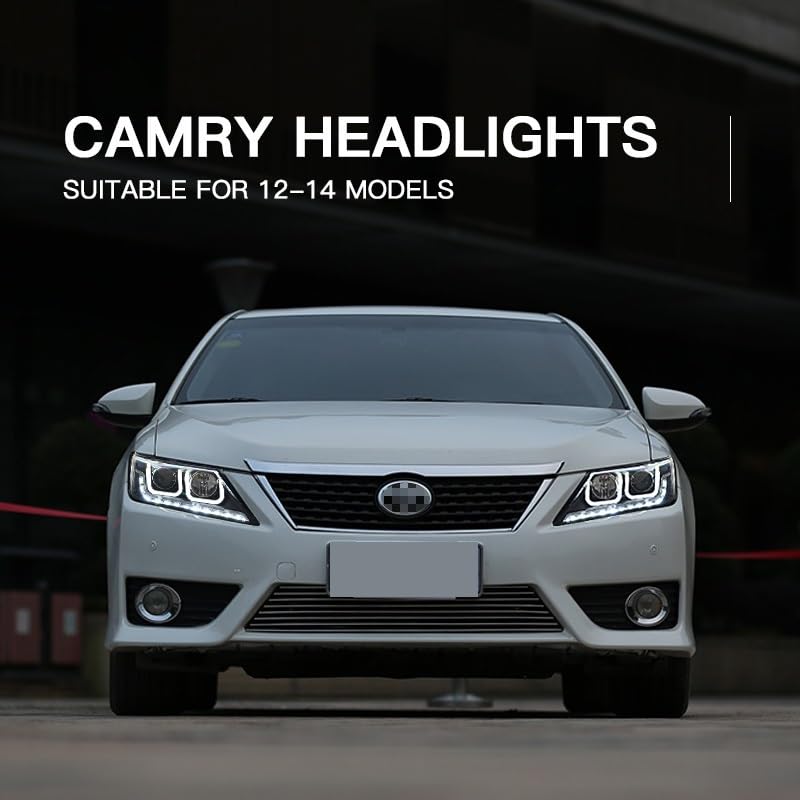 Blocs optiques LED Camry 2012-2014 feux de jour et clignotants Plug and Play
