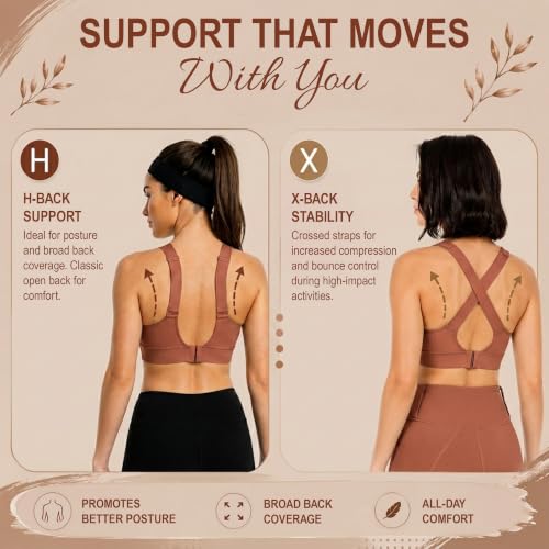 Image of Shoppy Villa - high Impact Sports Bra for Heavy Breast Full Coverage | Gym Bras for Women Workout | Yoga Bra,with Front Zipper Seamless Bra Push up Bras for Women | Black | 2X-Large