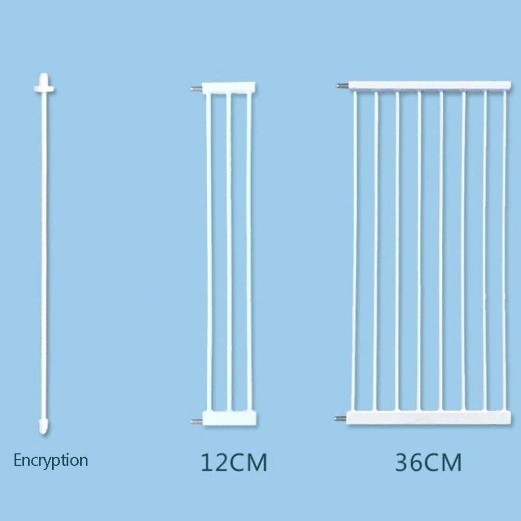 LYGXWJFC Puerta de Seguridad para Mascotas Extra Alta de 130 cm: Malla antisalto Ajustable de 74-76,9 cm, Ideal para Perros y Gatos y Barrera Segura para protección del hogar