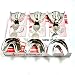 Dental Impression Trays 6 Small, Small, Medium, Large-Non Perforated (Solid)-German Stainless Steel Set of 6-Cynamed