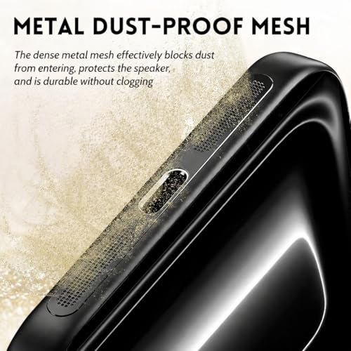 Image of Mizi USB C Dust Plug for iPhone 17 Pro Max (4 Pack) - Charging Port & Speaker Port Protector, Complete Cleaning & Maintenance Accessories - Black
