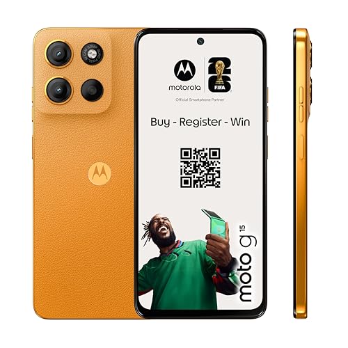 Motorola Moto g15 128 Go, Smartphone debloqué, écran 6,72