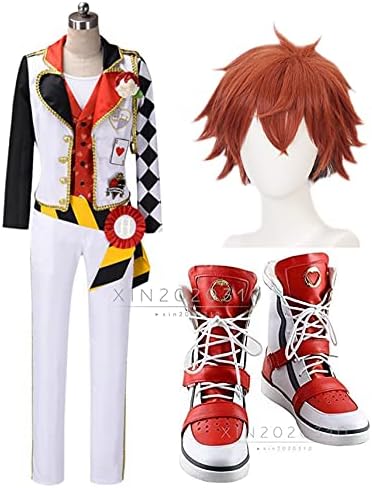 Amazon Co Jp ハーツラビュル寮 Ace エース トラッポラ コスプレ衣装 ウィッグ 靴 ツイステッドワンダーランド ふしぎの国のアリス 風 コスチューム 変身 仮装 ステージ服 舞台 ハロウィン クリスマス ホビー