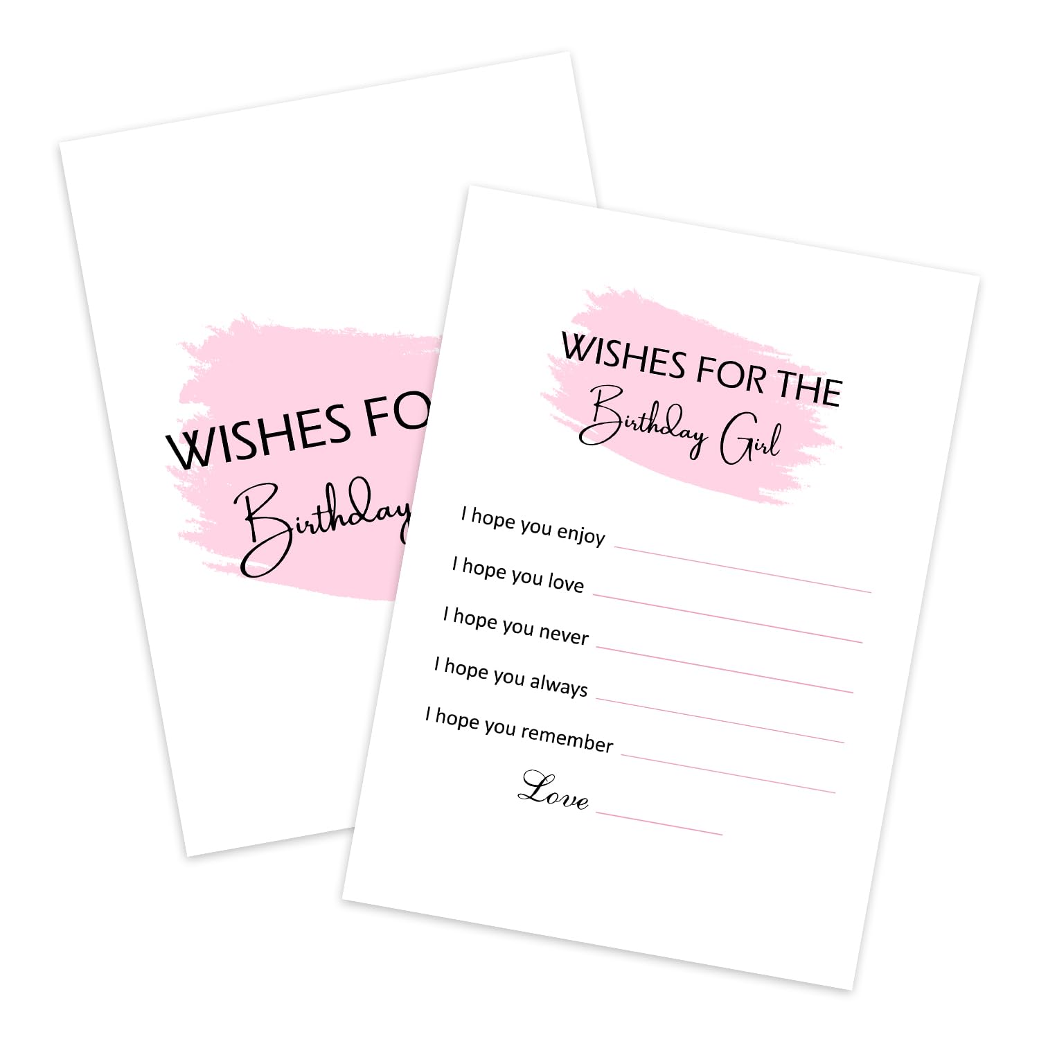 Birthday Party Game - Birthday Party Activity Favor, Set of 20 Games Cards, Birthday Supplies, Activity, Decorations -B01