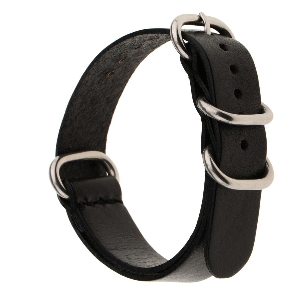 Losa Mens Genuine Leather Belt Army Military Watch Strap Wristwatch Band Black (B0B5WT6QTR) Amazon Price History, Amazon Price Tracker