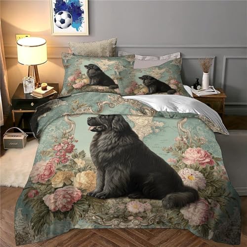 Housse de couette 220x240cm bibliothèque 3D avec microfibre de qualité supérieure - 6