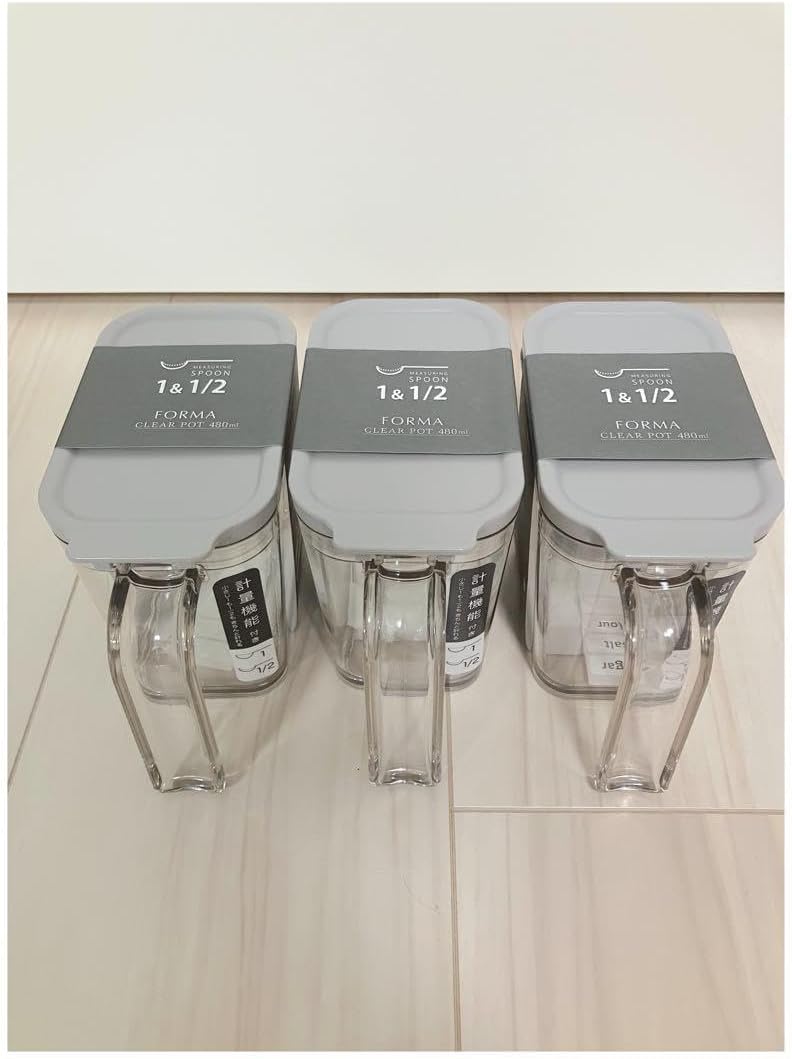 未使用 アスベル調味料ポット4点 フレッシュロック2.7L 1点 まとめ売り