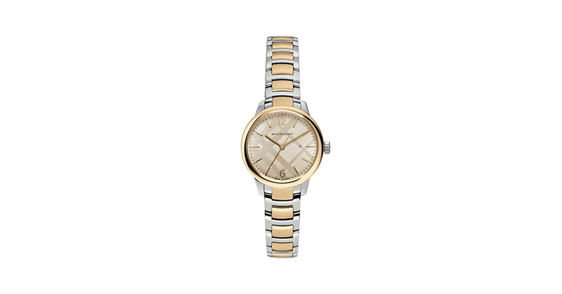 10030【新品電池】BURBERRY　腕時計　バーバリー　コンビ　ゴールド　金 10030【新品電池】BURBERRY 腕時計 バーバリー コンビ ゴールド