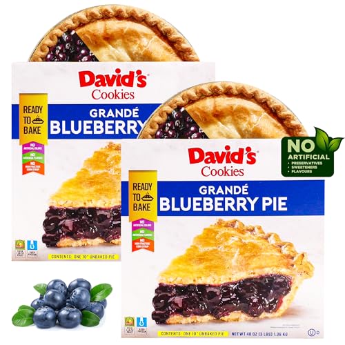 David’s Cookies Grandé Blueberry Pie 10