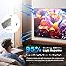 NothingProjector Projector Screen, Fresnel 100 inch, Ambient Ceiling Light Rejecting ALR, 1.2 Gain, 4K Ultra HD Fixed Frame 16:9, Wall Mount for Ultra Short Throw Projection, NothPJ