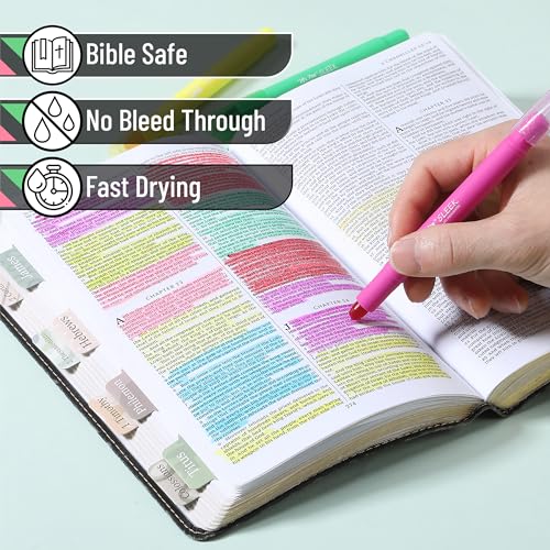 Image of Mr. Pen- No Bleed Gel Highlighters, Vintage Colors, 8 Pack | Bible Highlighters and Pens No Bleed, Bible Markers for Study, Journaling, School Supplies and Accessories