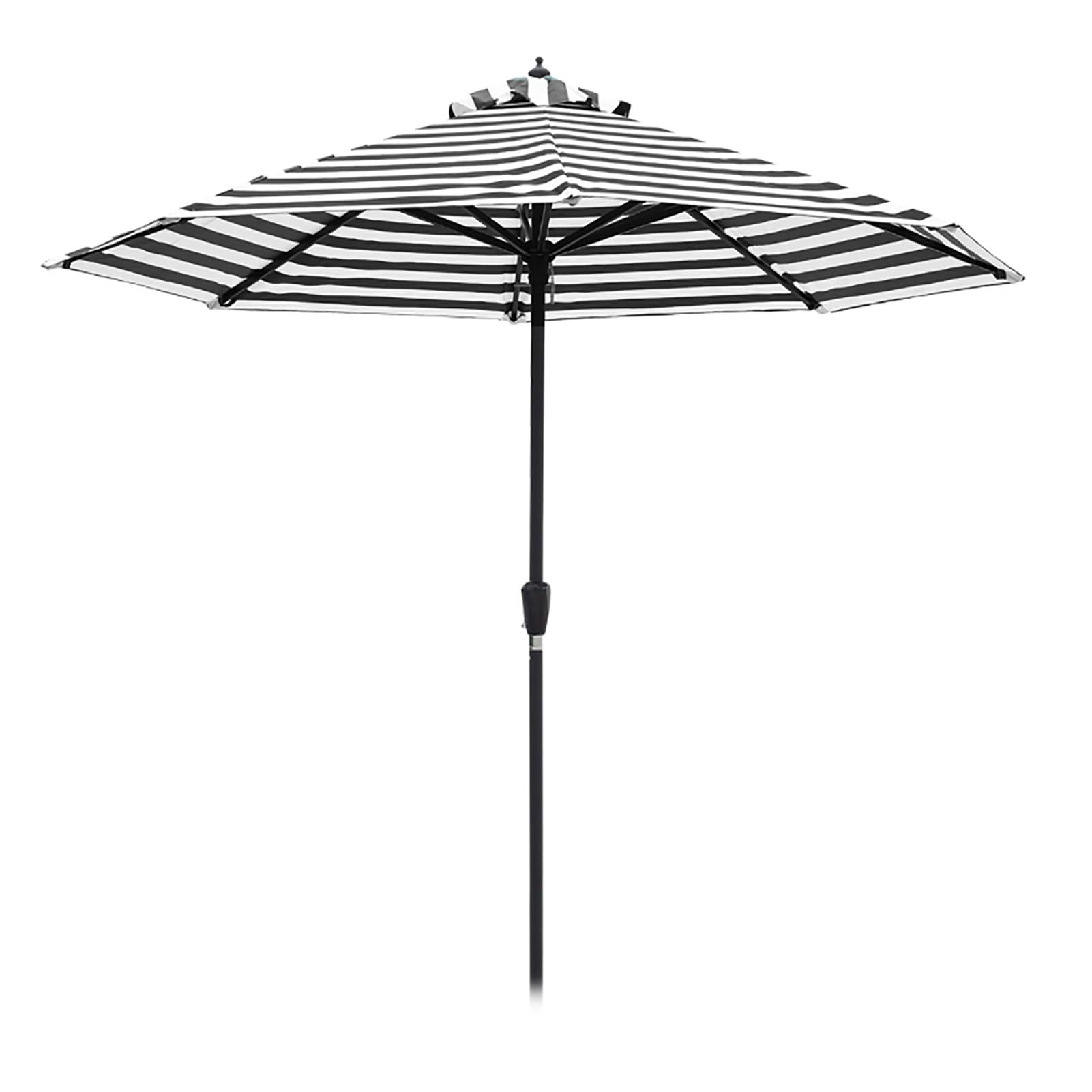 Sombrilla de jardín ventilada para terrazas y cenas de verano