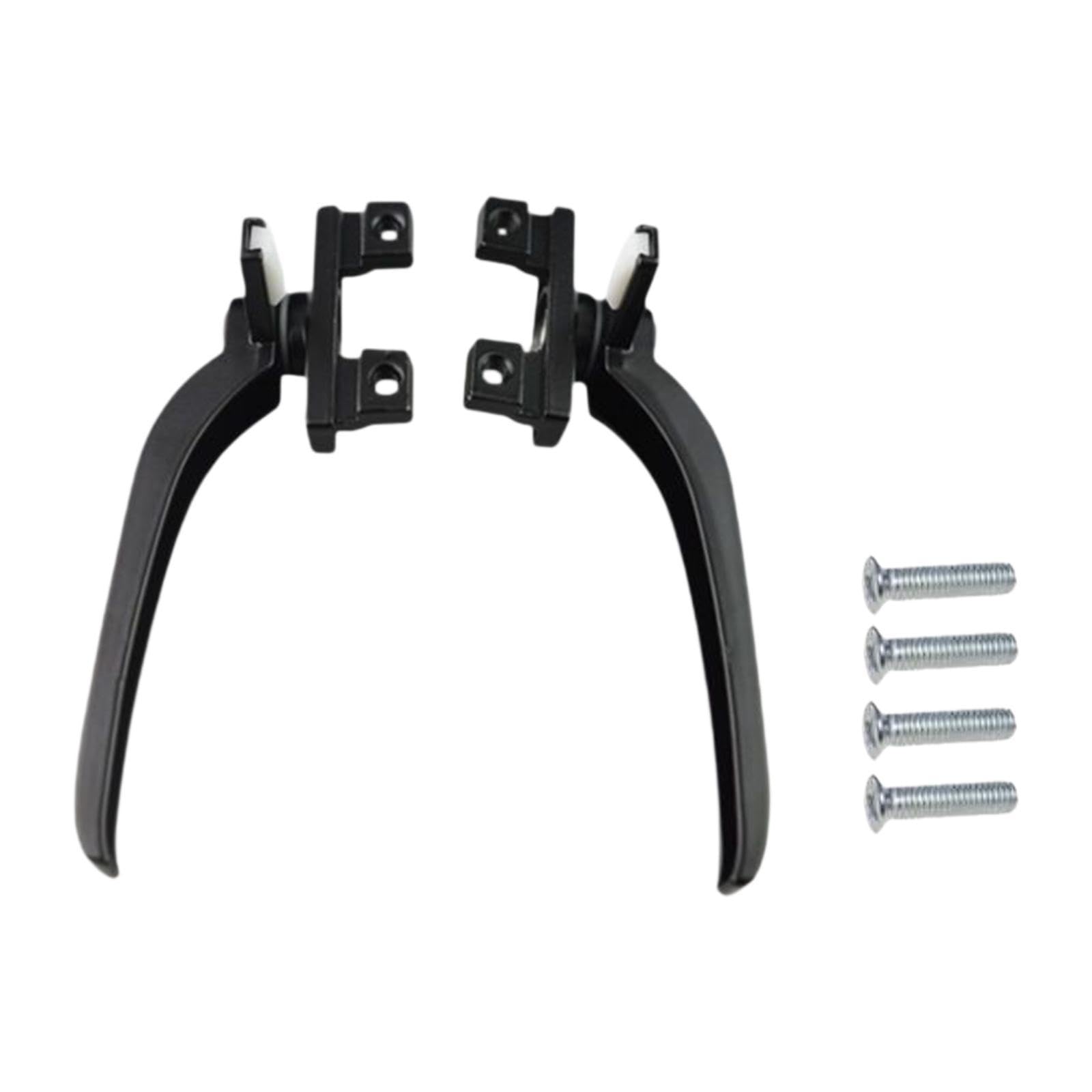 Casement Window Locking Handles Sturdy Replace Spare Parts Easy Installation Black-image-9