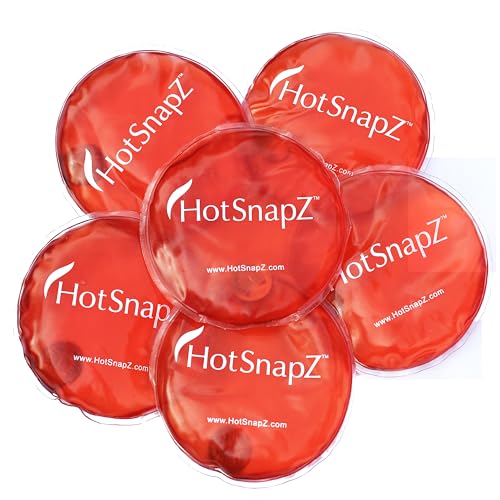 10 Best Reusable Hand Warmers to Keep Your Hands Toasty Warm 2 HotSnapZ Reusable Hand Warmers - 4 Round Instant Heat Packs