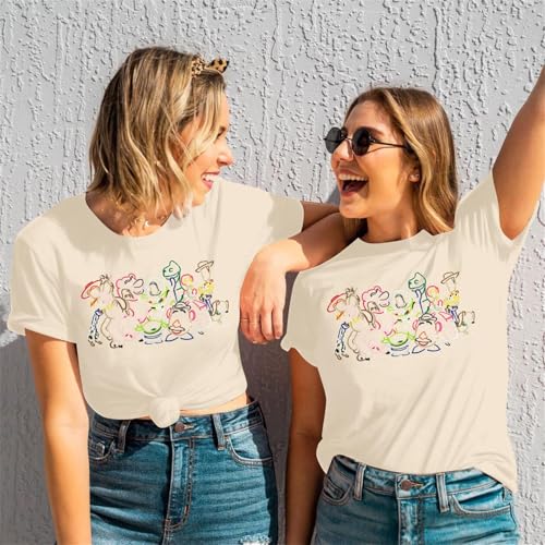 Graphic Shirts for Women Mom Life T Shirt You've Got a Friend in Me Graphic Short Sleeve Tee Tops2