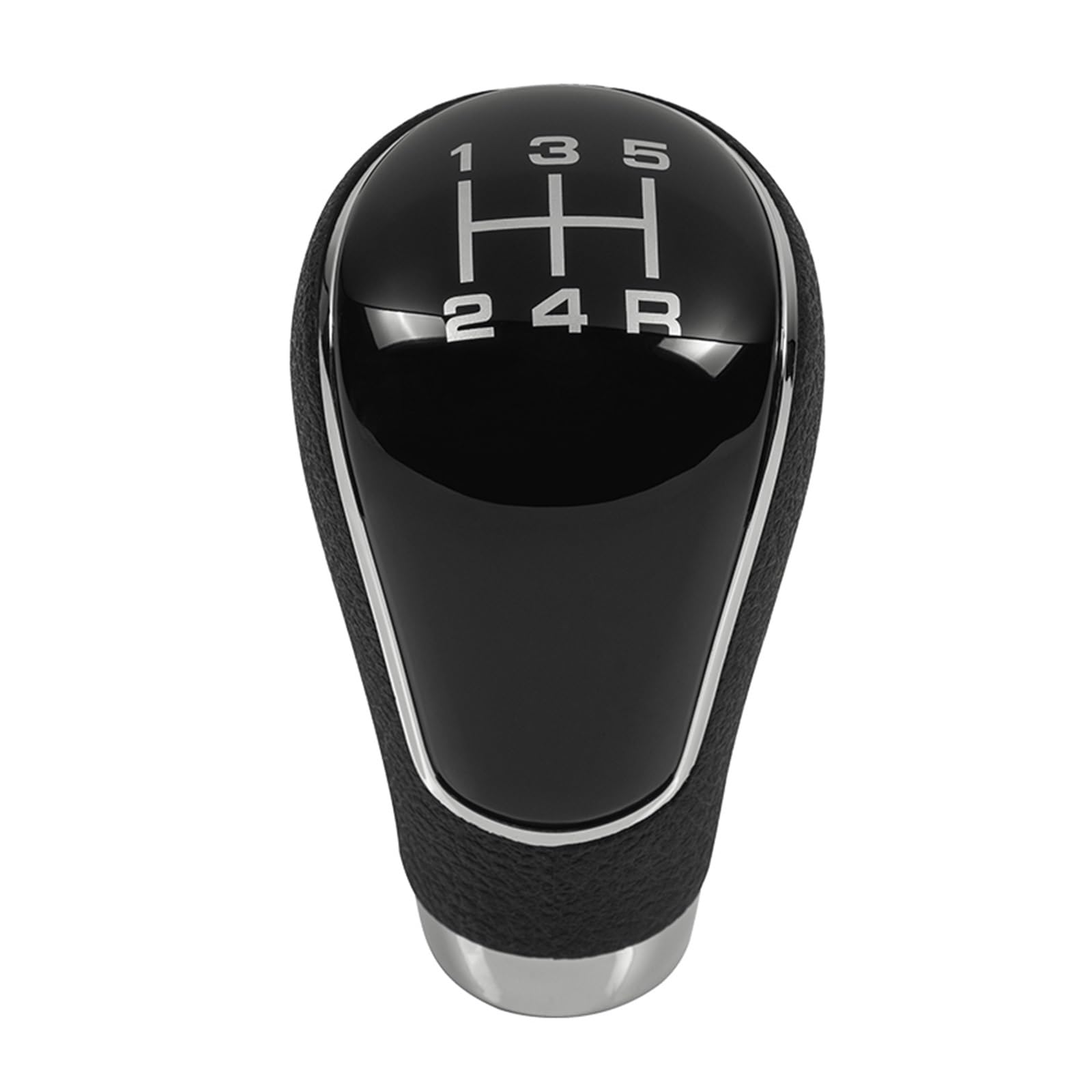 Zynther 5 Speed Black Automatic Shift Knob Gear Shift Knob Lever Shifter Head Car Styling Accessories For Mazda 2/3/323/6/3 Bk 2004 2005 2006 2007 2008 2009 2010 2011 2012(5 Speed Black)