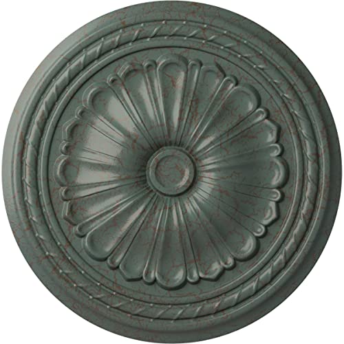 Medallón de techo Alexa con relieve ornamental de alta definición 2